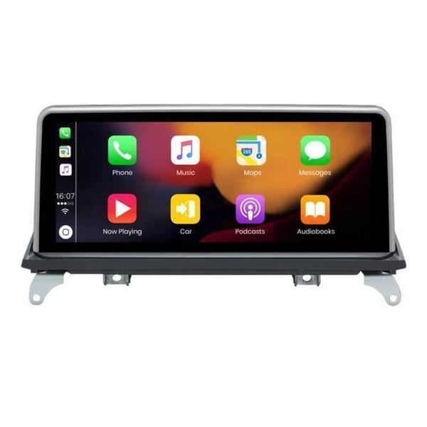 AWESAFE Autoradio Android 13 4Go+64Go för BMW X5 E70 X6 E71 (2010-2013) CCC System med 10.25 Tum Carplay Android Auto WIFI 4G