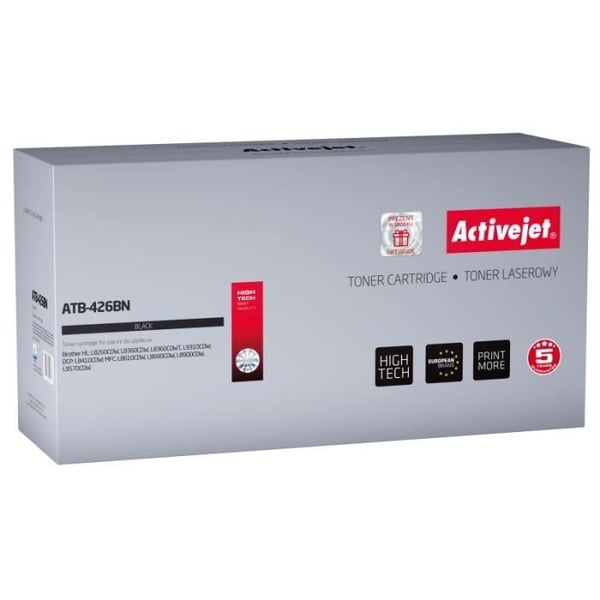Tonerpatron - Activejet - ATB-426BN - Kompatibel - Sort - 9000 sider Tonerpatron - Activejet - ATB-426BN - Kompatibel - Sort - 9000 sider