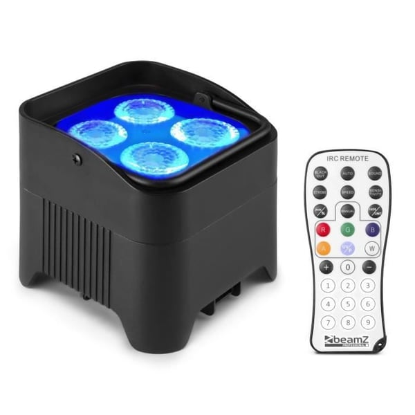 Projector UPLIGHT PAR BeamZ BBP94W - 4x LED RGBAW-UV, 12W/LED, DMX-läge