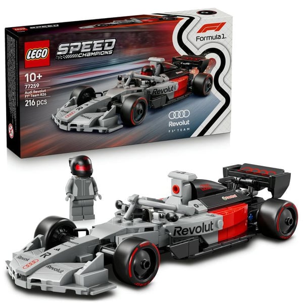 LEGO Speed Champions 77259 Audi Revolut F1 Team R26 Racingbil - Leksak från 10 år