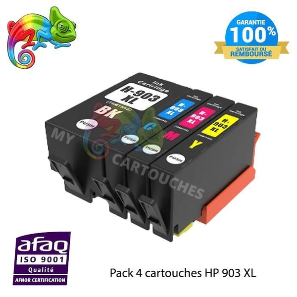 903XL 903 Bläckpatron Kompatibel för Patron HP 903XL Patron för HP Officejet 6950 6960 OfficeJet Pro 6960 6970
