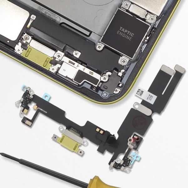 Lightning Laddningskontakt för Apple iPhone 14 Plus Relife Gul