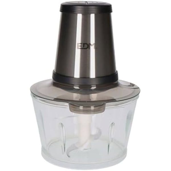 Hachoir - EDM - 350W - Rostfritt stål - 1,8L - Flerfärgad
