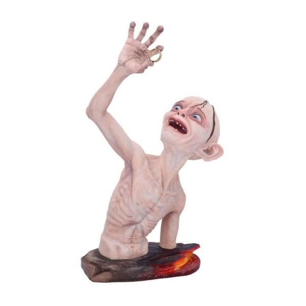 Figurin - NEMESIS NOW - Buste Gollum - 39 cm - Resina - Handmålad