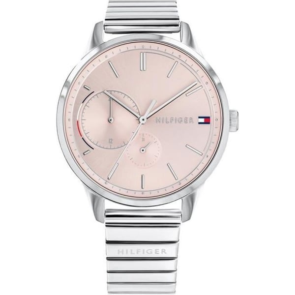 Tommy Hilfiger - Damklocka med urtavla med kvartsrörelse i rostfritt stål - 1782020
