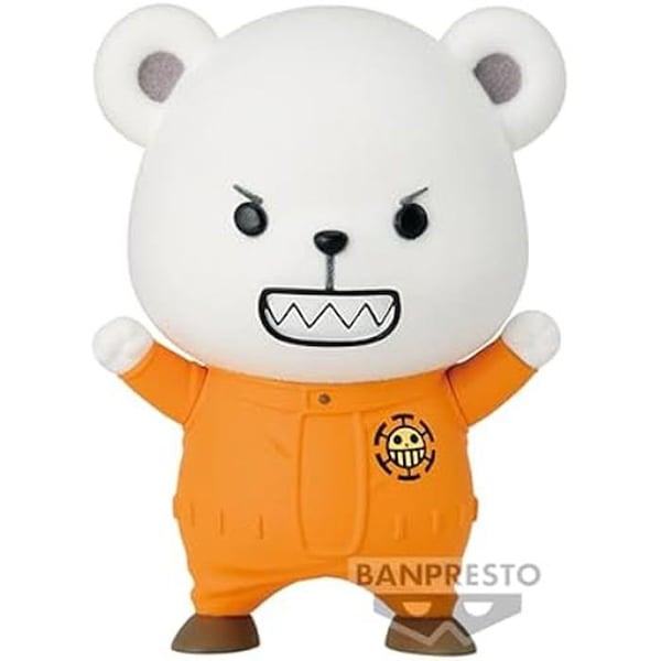 Banpresto Co., Ltd. One Piece - Fluffy Puffy - Chopper & Bepo - Bepo - Staty 7cm