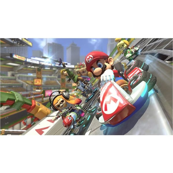 Mario Kart 8 Deluxe-spil - Nintendo Switch - Lokal multiplayer for op til 8 spillere