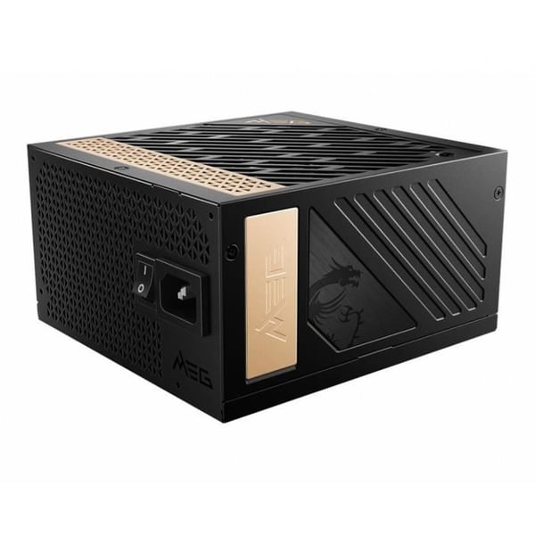 Strømforsyning PC - MSI - 306-7ZP4A11-CE0 - MEG Ai1300P PCIE5 - ATX 3.0 - 80Plus PLATINIUM