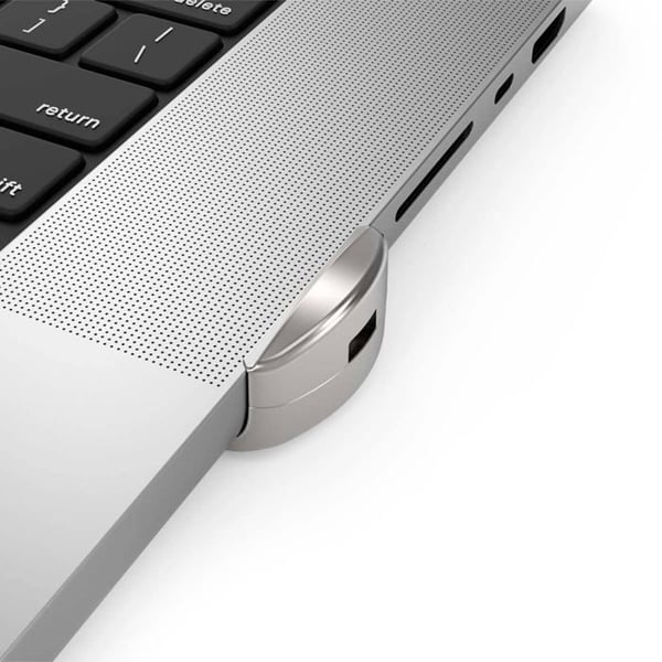 Låsadapter - COMPULOCKS - W126702993 - MacBook Pro 16 tum - Nyckellås - Färg grå