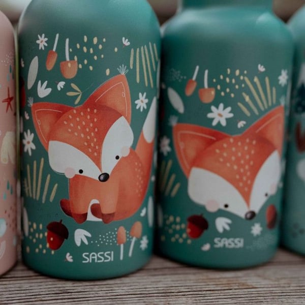 Sassi Junior - Crunchy the fox isolerad flaska 350 ml