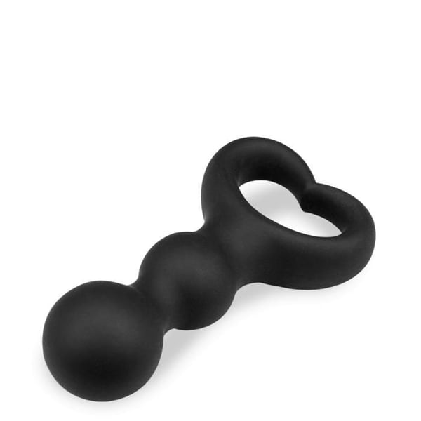 Mini analboll - Svart