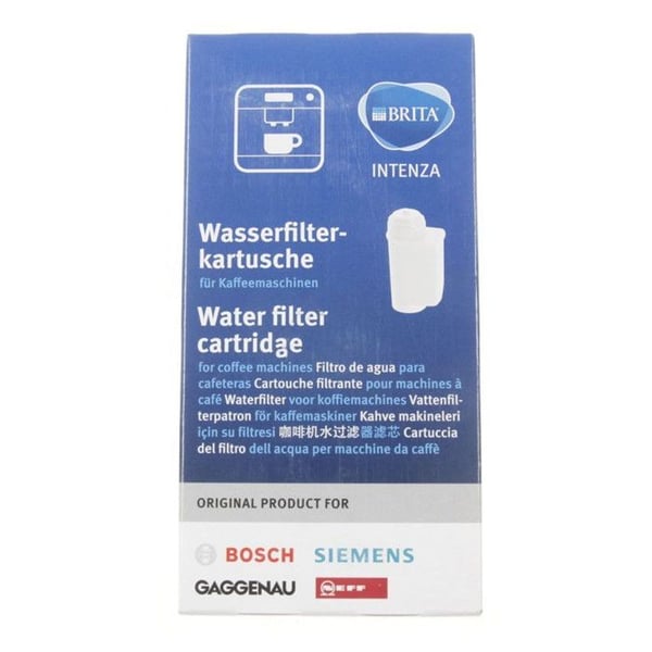 Vattenfilterpatron - BRITA - INTENZA - Kompatibel med SIEMENS, BOSCH, PHILIPS - Vit