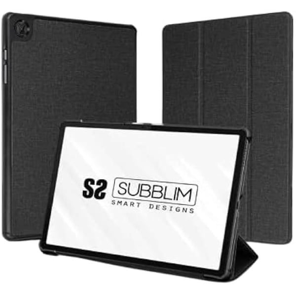 Skyddsfodral - SUBBLIM - Samsung Tab A8 10.5 - Syntetisk - Svart - Unisex