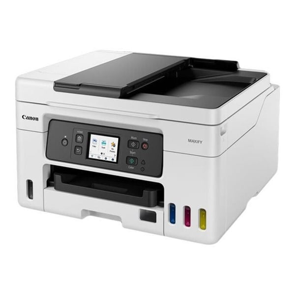 Canon MAXIFY GX4050 multifunktionsfärg bläckstråleskrivare A4 skrivare, skanner, kopiator, fax med autocontakt.
