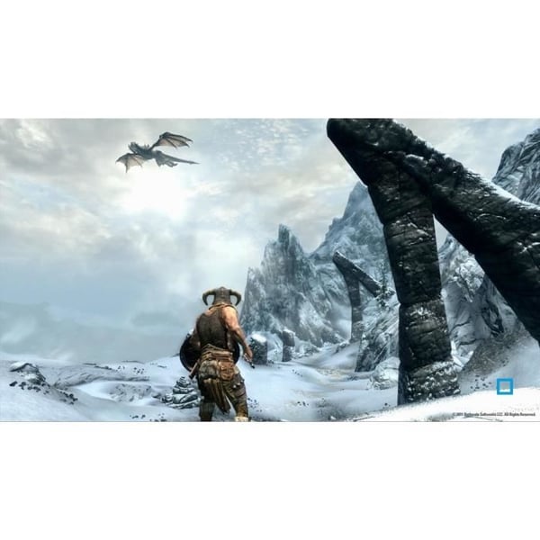 SKYRIM THE ELDER SCROLLS V / PS3-konsolspel- USED