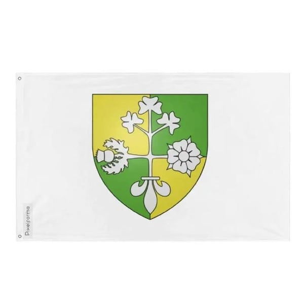 Richmondflagga – 120 x 180 cm – Slitstark Polyester – 2 Metallöglor – Inomhus / Utomhus – Pixelforma