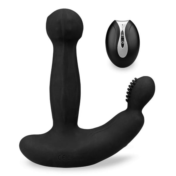 Wow Fjärrstyrd Analvibrator Prostatastimulator - Svart