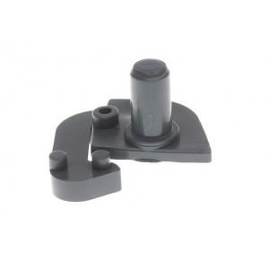Dörrgångjärn - STÄNGNING - VÄNSTER SOCKET - Grå - Kylskåp - Originaldel från tillverkaren