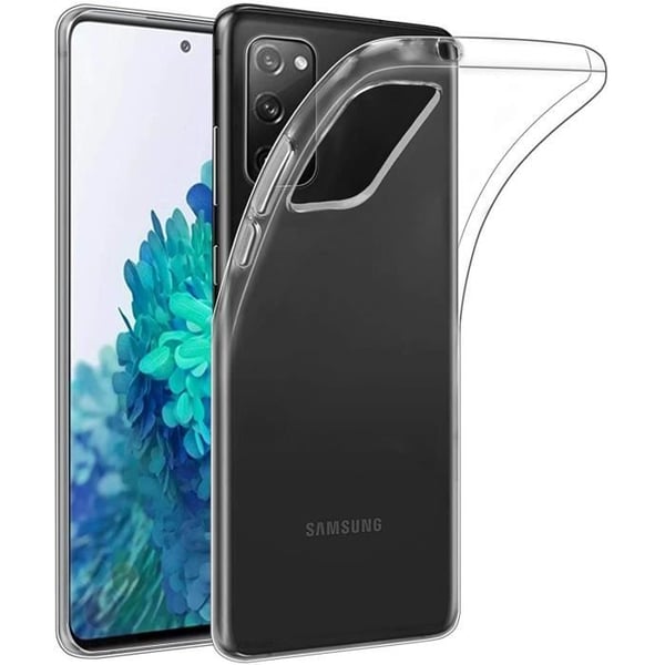 Skyddsfodral för Samsung S20 FE - Transparent Silikon Gel TPU Mjuk Ultratunn Phonillico®