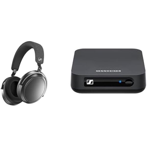Trådlösa hörlurar - SENNHEISER - Momentum 4 - Aktiv brusreducering - Bluetooth - Grafit