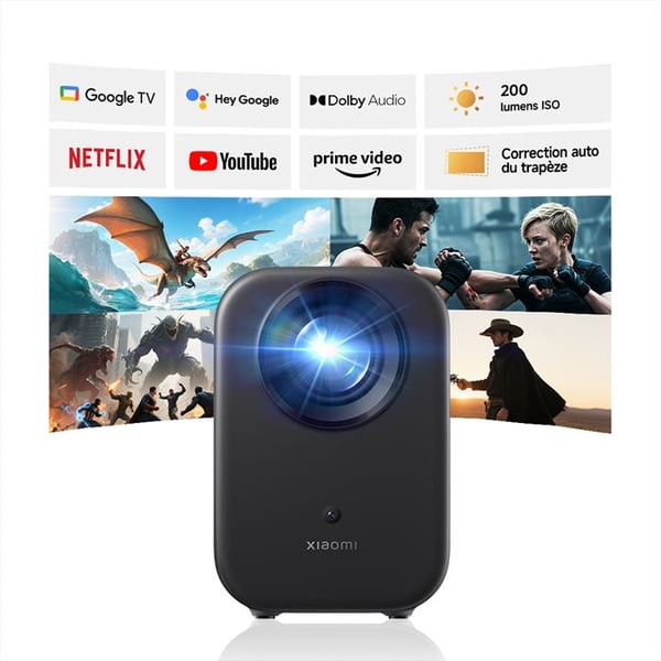 XIAOMI Smart Projector L1 - Projektor - 200 lumen ISO - Äkta Full HD-upplösning - Automatisk perspektivkorrektion