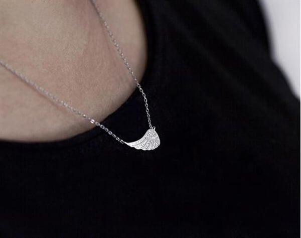 Collier - BENETO - AGS298 - Guld - Guldfogad - Kvinna