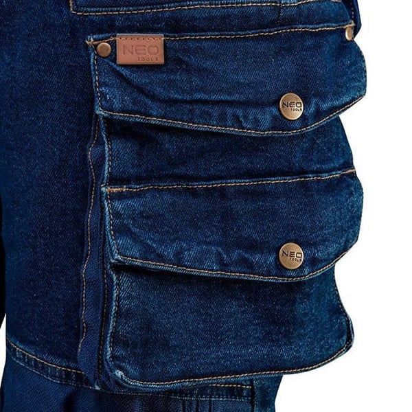 Arbetsbyxor Denim NEO TOOLS 81-228/Storlek:L