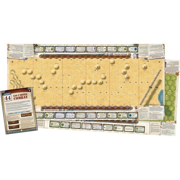 Extension - AC-DÉCO - Minne 44 : I Djungeln och Öknen - 2 paket stridskort - 6 scenarier - 2 Overlord-scenarier