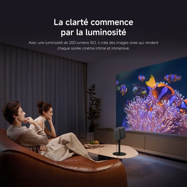 XIAOMI Smart Projector L1 - Projektor - 200 lumen ISO - Äkta Full HD-upplösning - Automatisk perspektivkorrektion