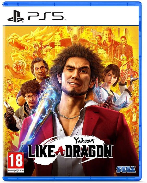 Videospel - Yakuza - 7 Like a Dragon - PS5 - Importversion - Spelbar på Franska - Blu-Ray