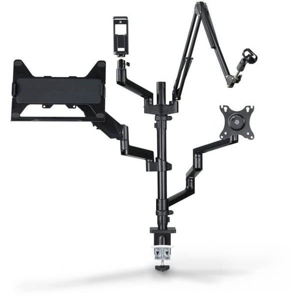 Bordstöd - HAMA - Skärm - Svart - Max belastning 8 kg - Rotation 180° och 35°