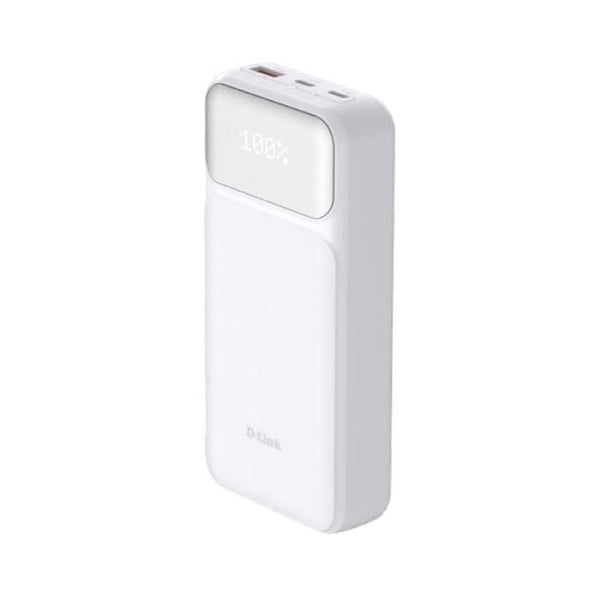 Power Bank - D-LINK - DPP-201 - 20000 mAh - Vit - Universell