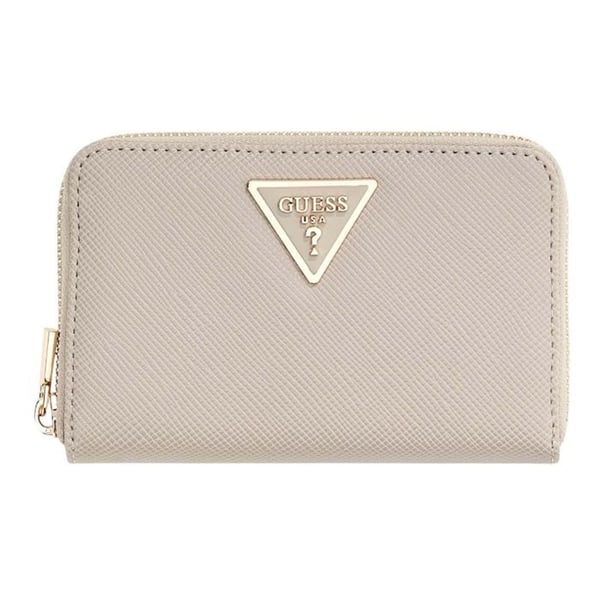 GUESS Plånbok taupe för kvinnor - Laurel II SLG Medium Zip Around Plånbok Taupe 333143