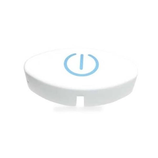 Vitt PÅ-AV-handtag för Indesit IDL500FR 30014 IDL500FR IDL502 0113 diskmaskin