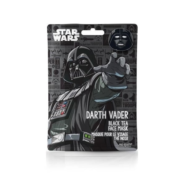 Mad Beauty - Disney Star Wars Darth Vader Ansiktsmask - Svart tedoft - 25ml
