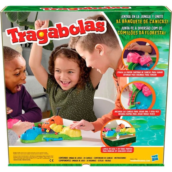 Sällskapsspel - HASBRO - Hungriga Hips - Flerfärgad - 2-4 spelare - Från 4 år