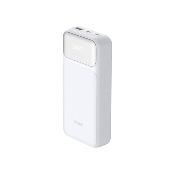 Power Bank - D-LINK - DPP-201 - 20000 mAh - Vit - Universell