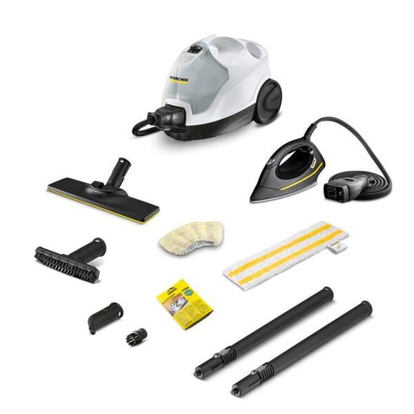 Dampstädare med strykjärn Karcher SC 4 EasyFix Iron - Tryck 3.5 bar - Ångflöde 40 g/min - Strykjärn ingår