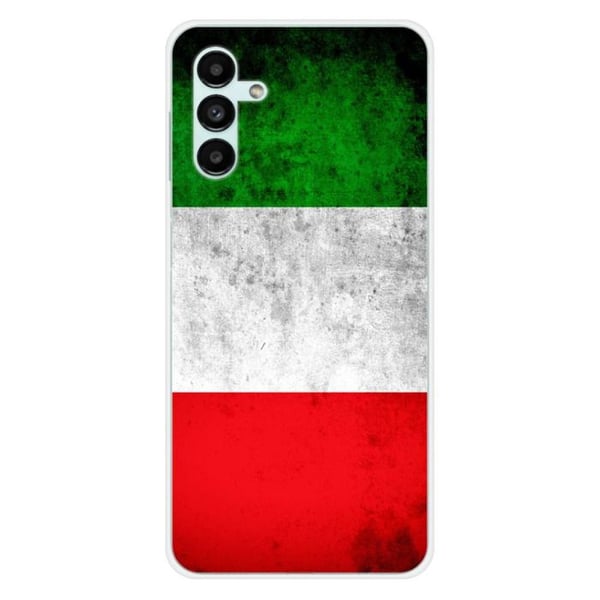 1001Coques - Silikonfodral kompatibelt med Samsung Galaxy A13 5G Galaxy A04S - Mönster italiensk flagga - Originaldesign tryckt i Fr