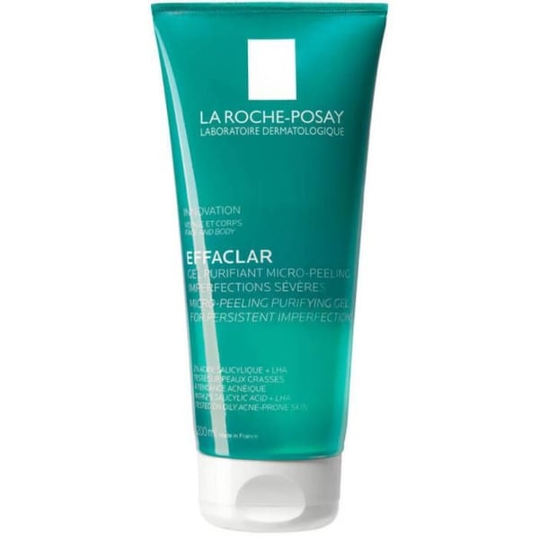 EFFACLAR Micro-peeling rengöringsgel för orenheter 200ml
