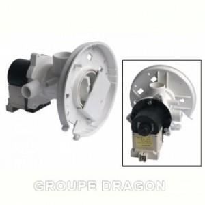 Avloppspump 30w BB60 Plaset 63853 för BRANDT BFV1008 tvättmaskin