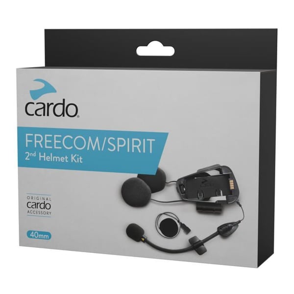 Kit hjälm - Cardo - Freecom och Spirit - 40 mm - Svart - Universell