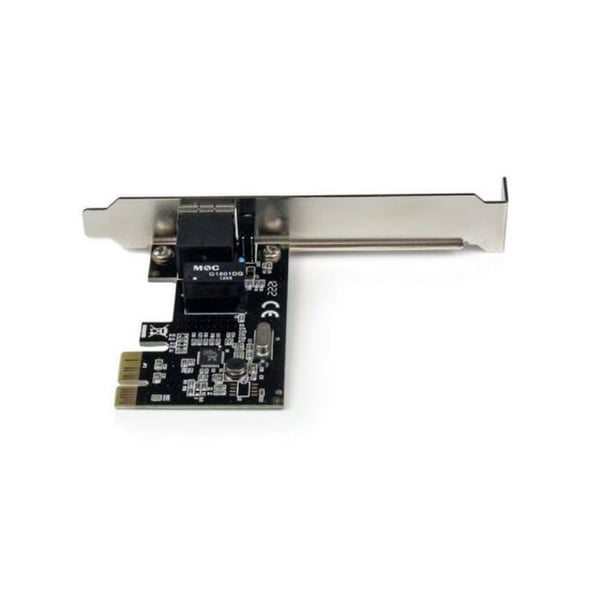 1-ports Gigabit Ethernet PCIe nätverkskort - PCI Express till RJ45 adapterkort - ST1000SPEX2