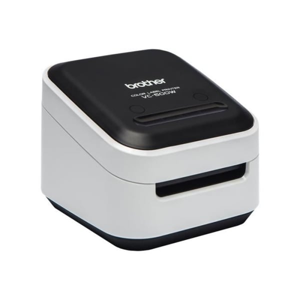 Etikettprinter - BROTHER - VC-500W - Färg - Inkluderar Wifi- och USB-gränssnitt