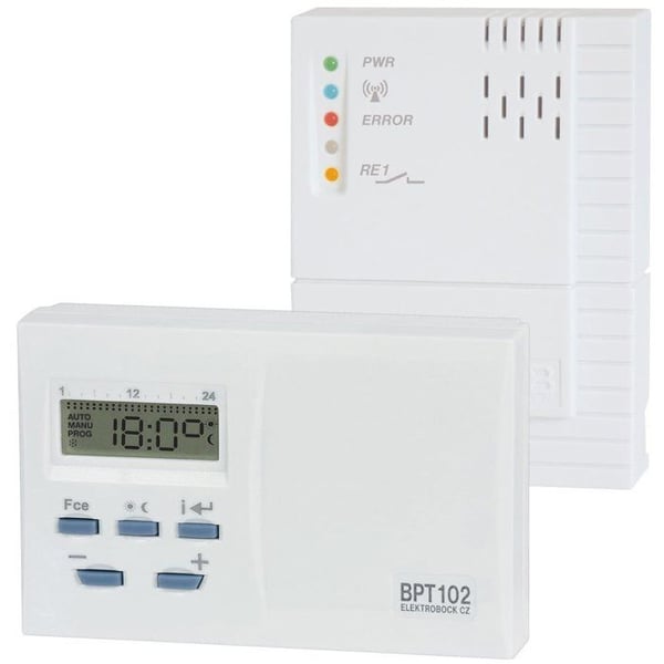 Termostat - ELEKTROBOCK - BT 102 - Trådlös - Digital - Programmerbar
