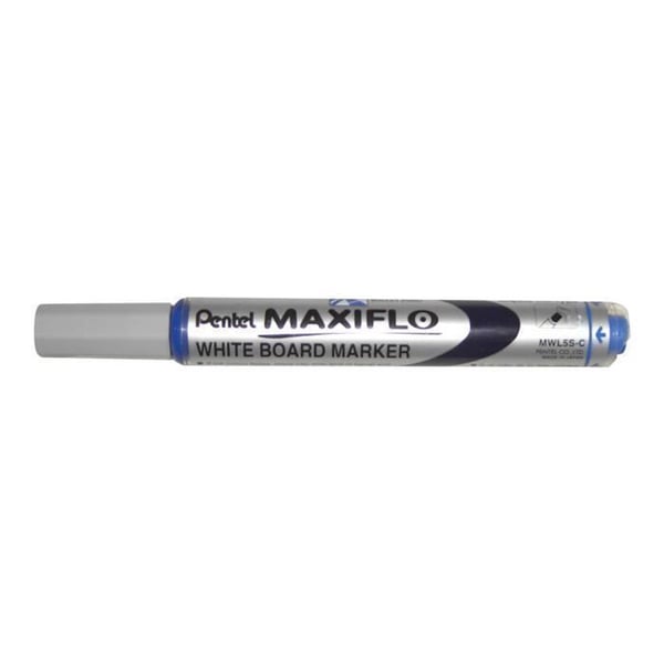 Pentel Maxiflo Blå Whiteboard Marker 1,1mm Fin