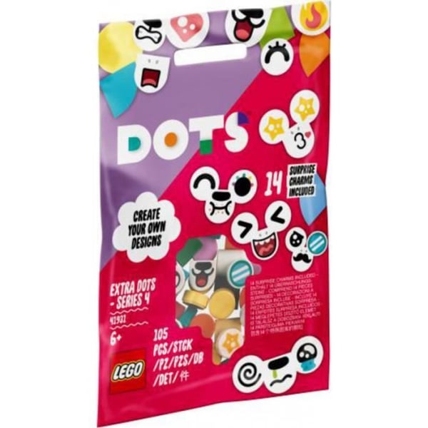 Byggsatser - LEGO - 41931 - Dekorationstiles DOTS - Flerfärgad - Från 6 år