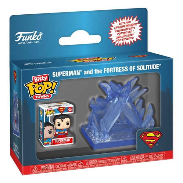 Figurine Funko Bitty Pop! Town | Dc | Ensamhetens Fäste