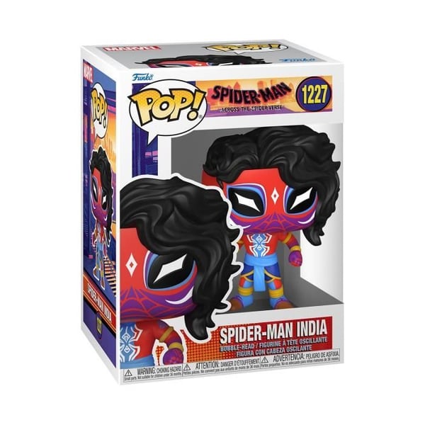 Figurine Funko POP! - FUNKO - Spider-Man Indien - Rouge - Barn - Mixad