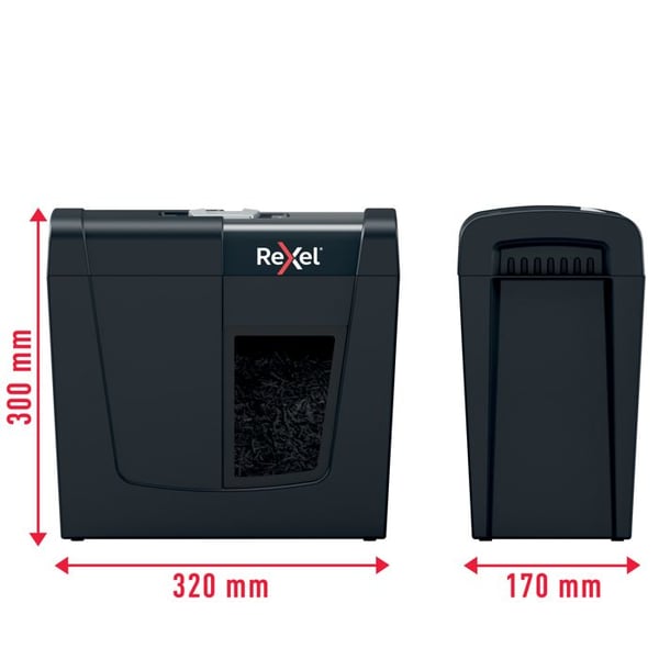 Rexel Secure X6 Dokumentförstörare Kryssskärning